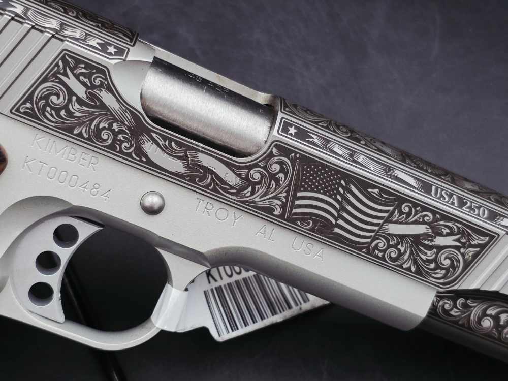 America's 250th Engraved KIMBER 45acp 1911 Bundle DK Customs Penny Auction-img-10