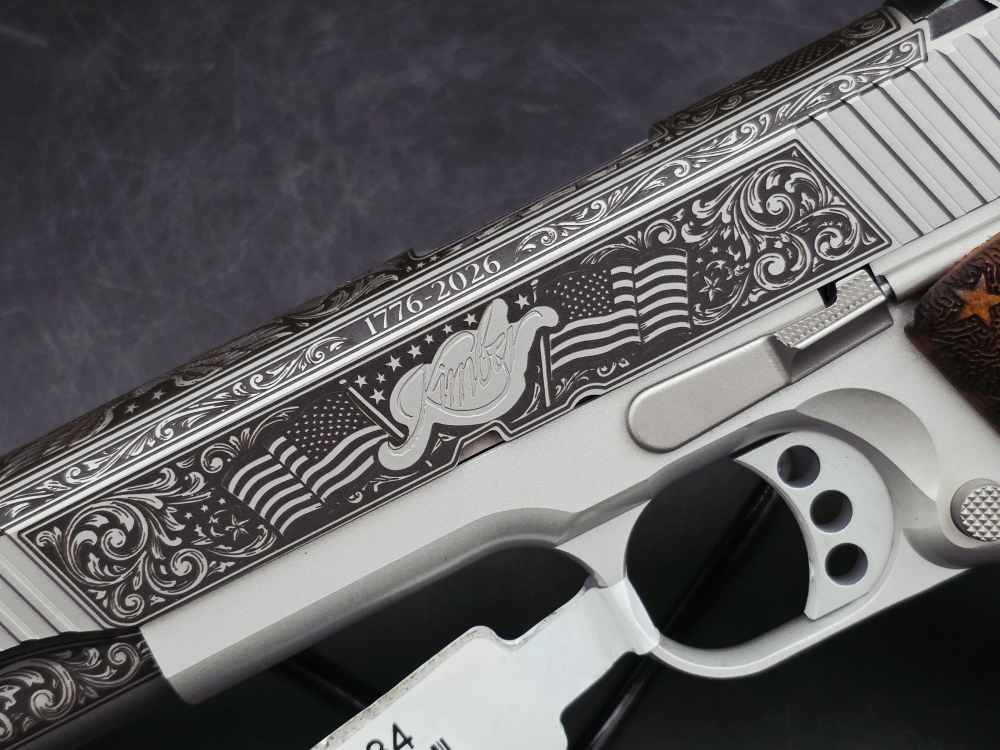 America's 250th Engraved KIMBER 45acp 1911 Bundle DK Customs Penny Auction-img-5