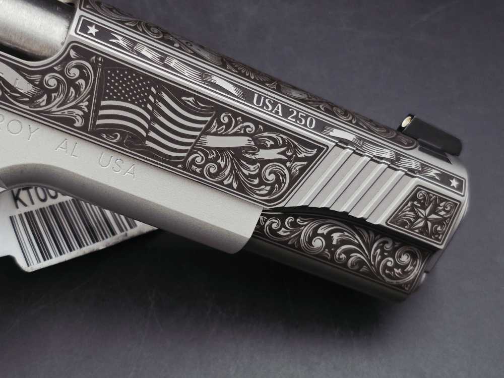 America's 250th Engraved KIMBER 45acp 1911 Bundle DK Customs Penny Auction-img-11
