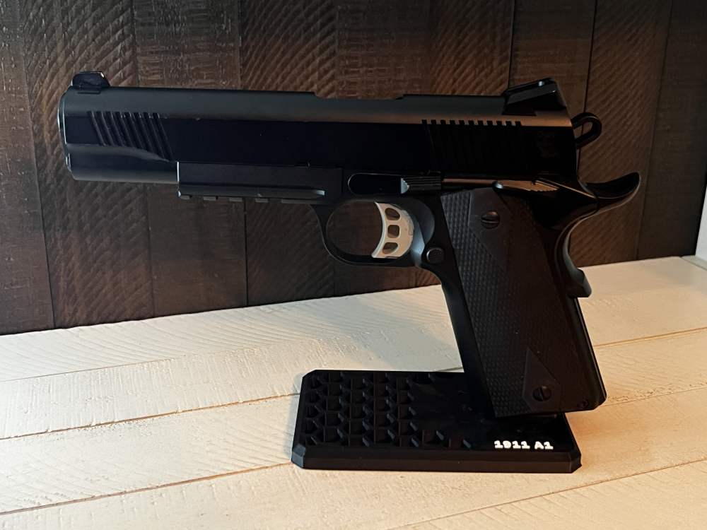 1911 Pistol Stand 1911A1 Custom Gun Display Standard 1911 Full-size-img-0
