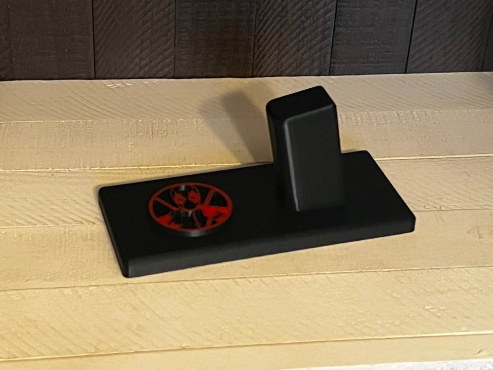 Deadpool Themed Glock Pistol Stand Swords Custom 3D Printed Display-img-1