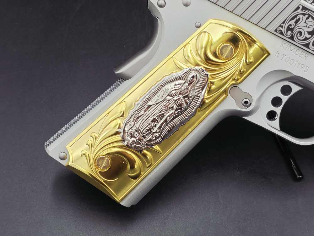 Engraved Heaven & Hell KIMBER 45acp 1911 LW Bundle DK Customs Penny Auction-img-8