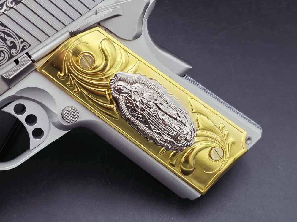 Engraved Heaven & Hell KIMBER 45acp 1911 LW Bundle DK Customs Penny Auction-img-3