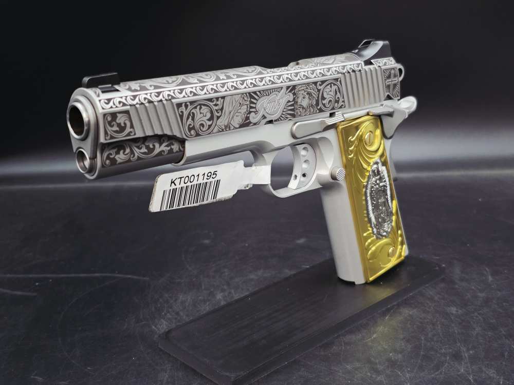 Engraved Heaven & Hell KIMBER 45acp 1911 LW Bundle DK Customs Penny Auction-img-16