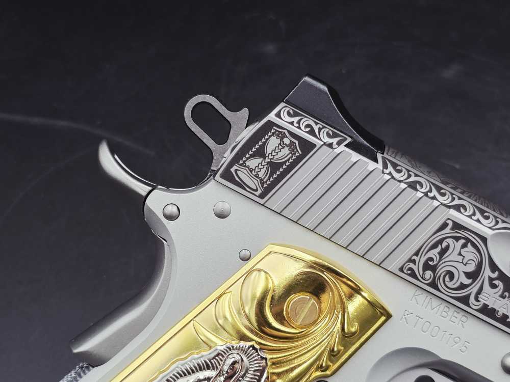 Engraved Heaven & Hell KIMBER 45acp 1911 LW Bundle DK Customs Penny Auction-img-9