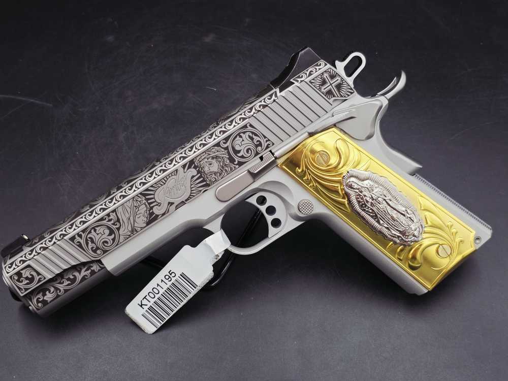 Engraved Heaven & Hell KIMBER 45acp 1911 LW Bundle DK Customs Penny Auction-img-2