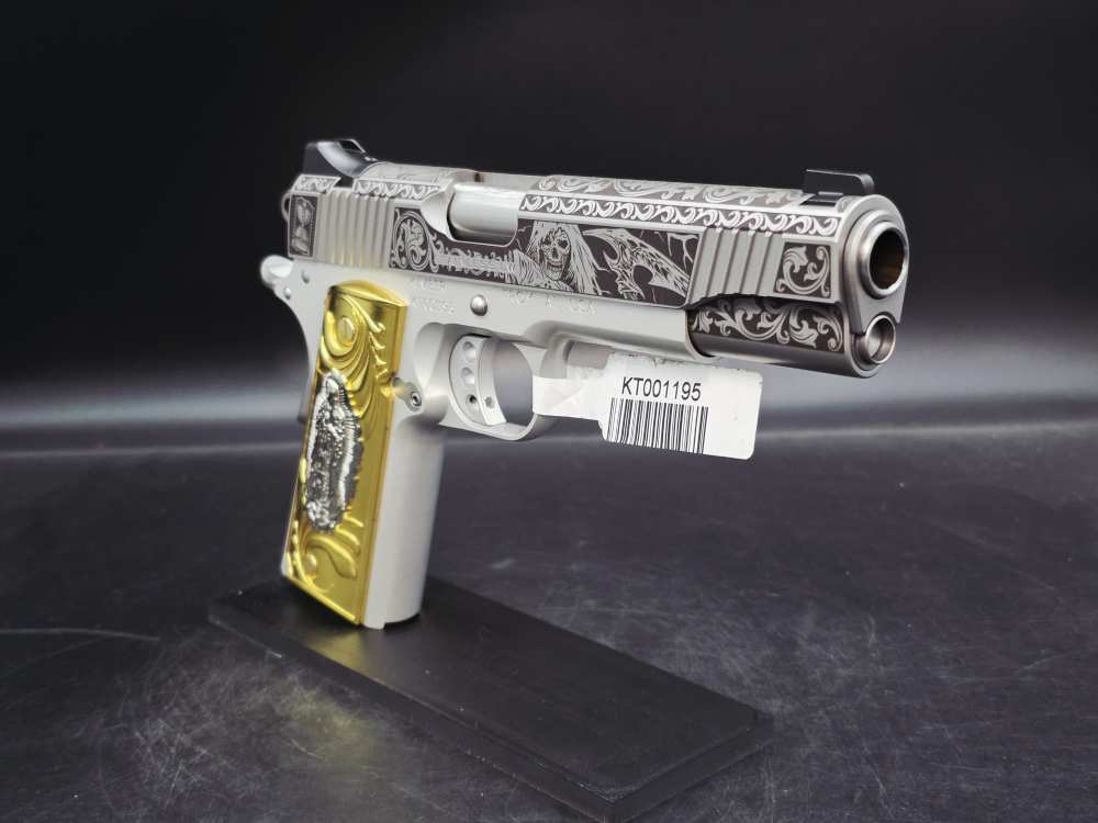 Engraved Heaven & Hell KIMBER 45acp 1911 LW Bundle DK Customs Penny Auction-img-17