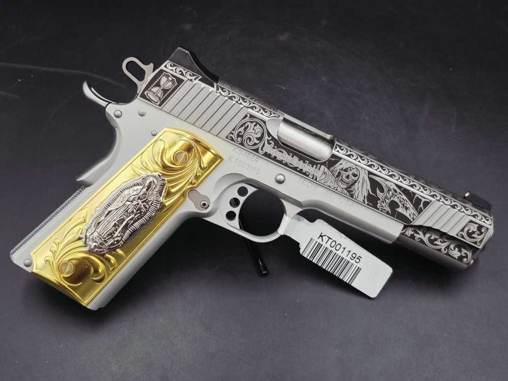 Engraved Heaven & Hell KIMBER 45acp 1911 LW Bundle DK Customs Penny Auction-img-7