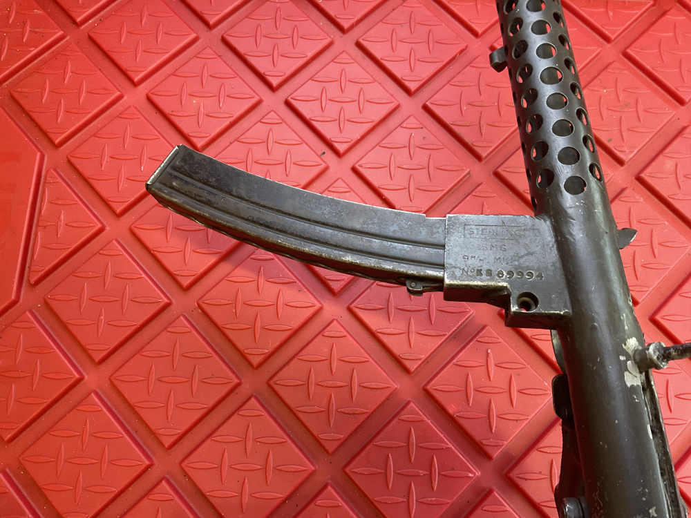 British Sterling Mark MK4 l2A3 Dummy Gun Parts Kit 9MM 9x19 SMG C&R-img-11