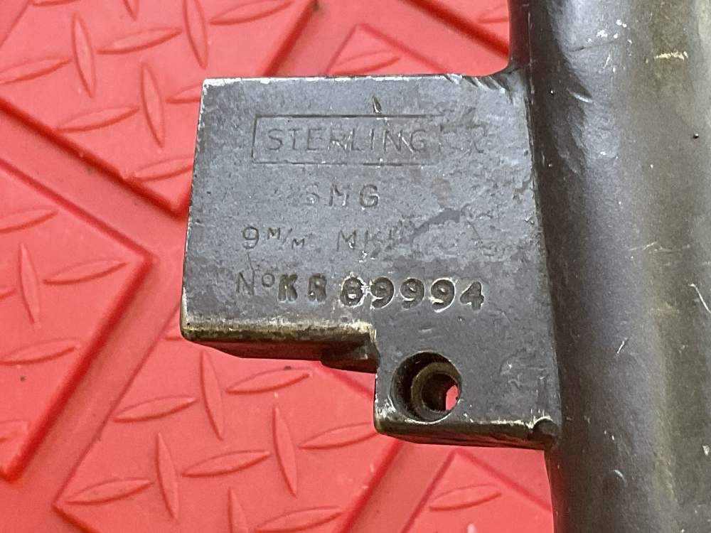 British Sterling Mark MK4 l2A3 Dummy Gun Parts Kit 9MM 9x19 SMG C&R-img-8