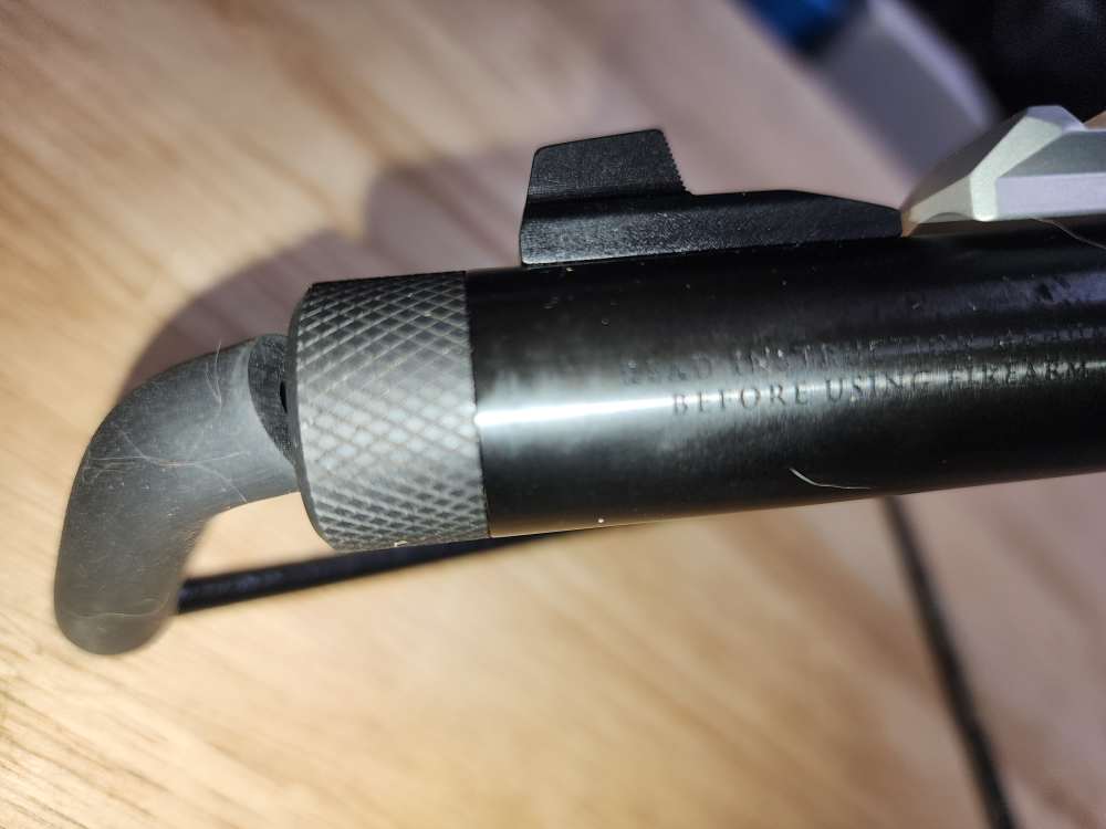 Ruger Mark IV upper 4.5 bull barrel with sights & Rail blue new Threaded-img-4