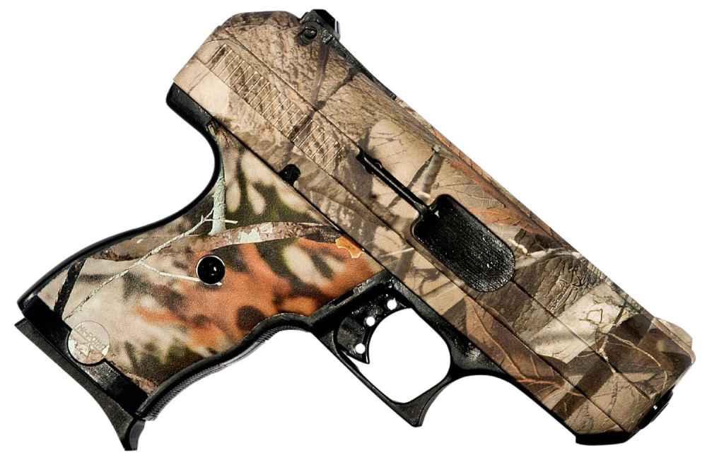 Hi-Point 916WC C9 9mm Luger 8+1 3.50” Black Steel Barrel Woodland Camo-img-1