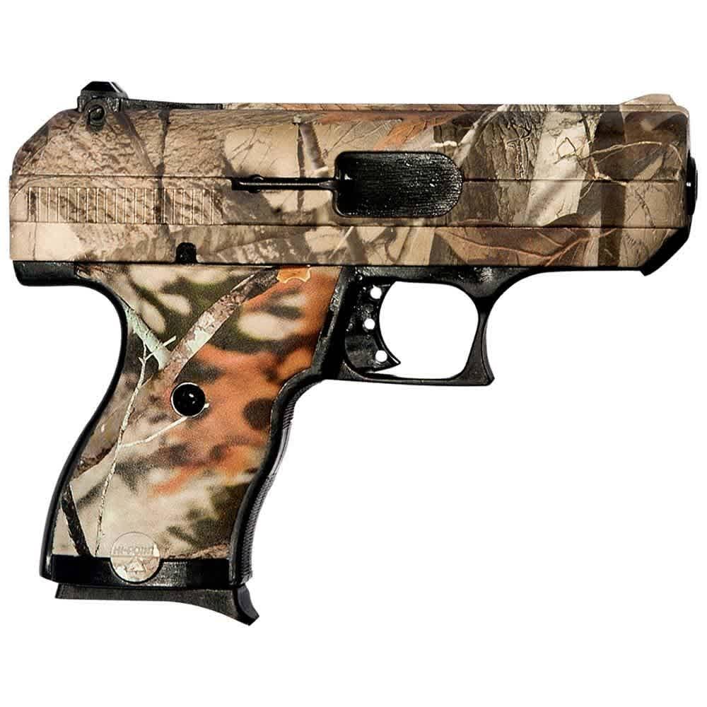 Hi-Point 916WC C9 9mm Luger 8+1 3.50” Black Steel Barrel Woodland Camo-img-0