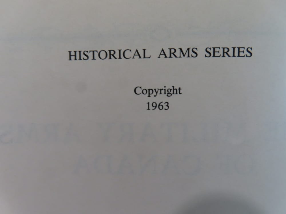 LOT OF 3 BOOKLETS; BOWIE KNIVES, MILITARY ARMS CANADA, TRAPDOOR SPRINGFIELD-img-2