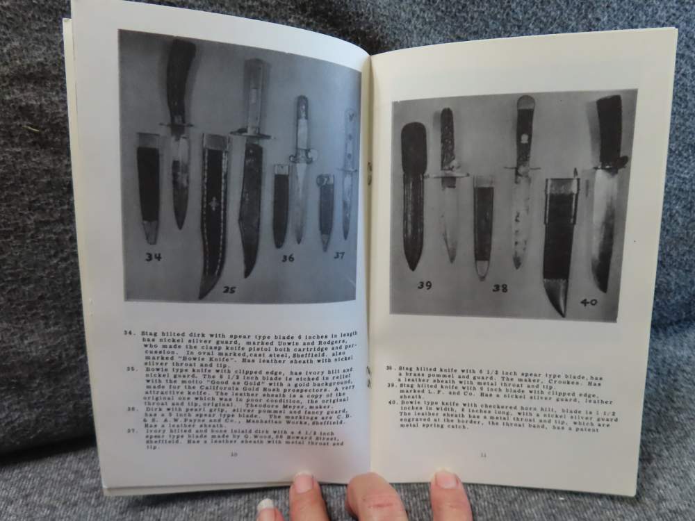 LOT OF 3 BOOKLETS; BOWIE KNIVES, MILITARY ARMS CANADA, TRAPDOOR SPRINGFIELD-img-11