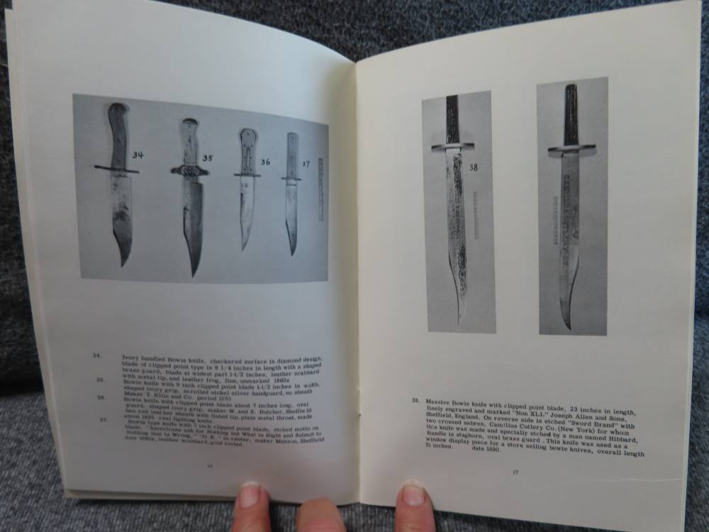 LOT OF 3 BOOKLETS; BOWIE KNIVES, MILITARY ARMS CANADA, TRAPDOOR SPRINGFIELD-img-10