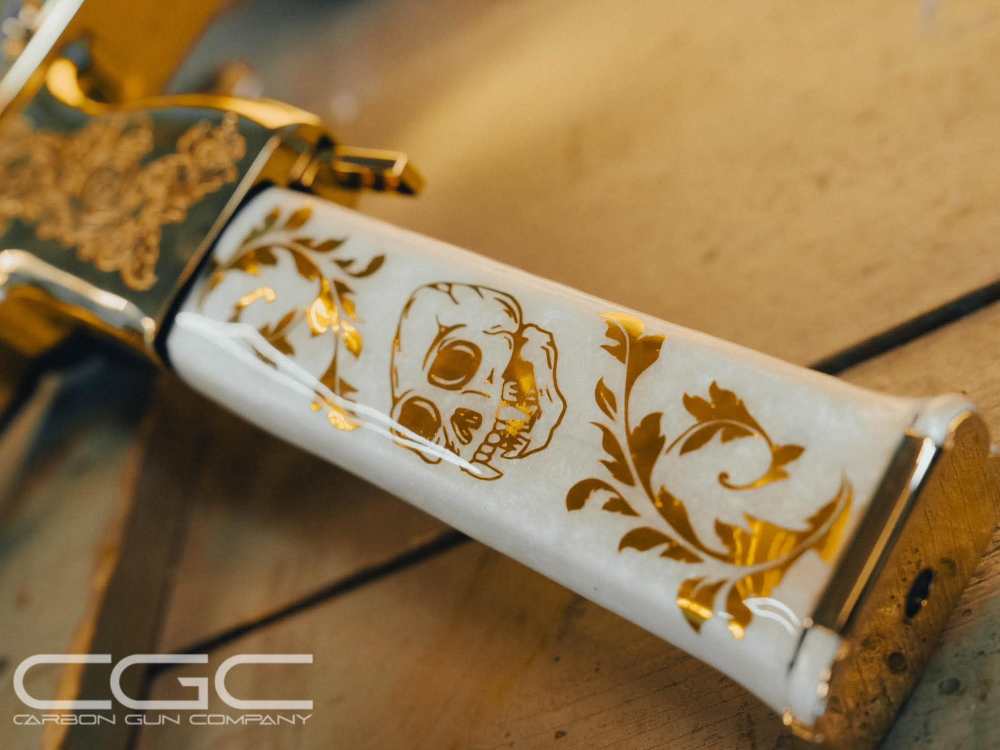 Iron Monkey "The Easy MAC" MAC11 9mm 1 of 50 Limited Edition 24K Gold Plate-img-4