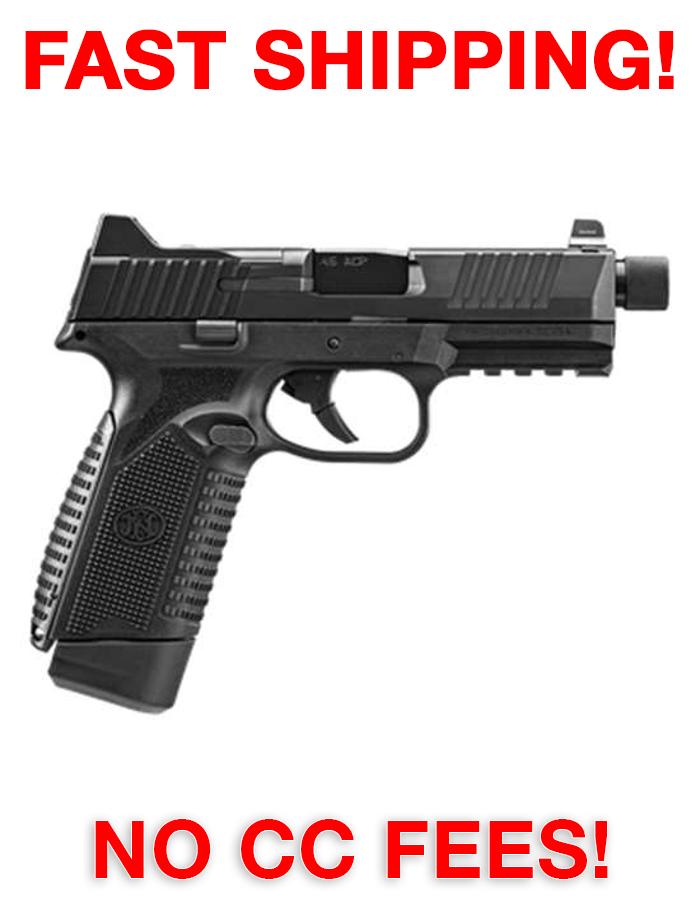 Fn 545 Tactical 45ACP 4.71" Blk Ns 2 10Rd Mags-img-0