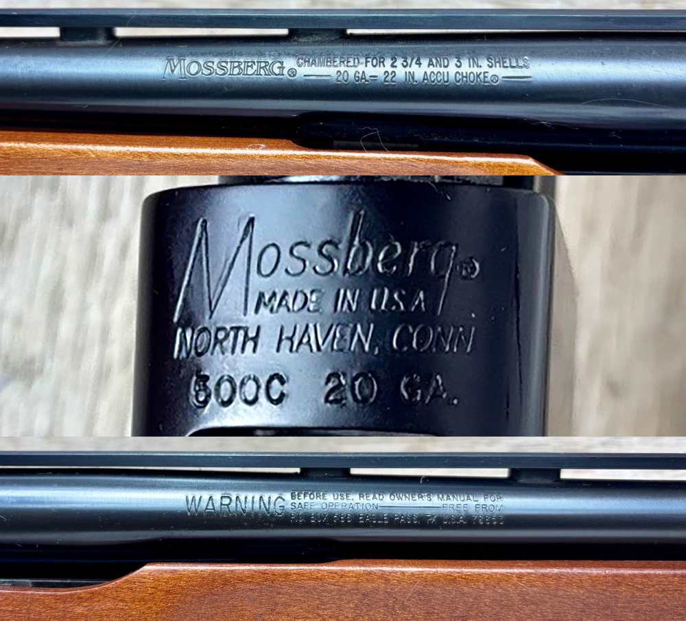Mossberg model 500C 20 gauge Youth-img-5