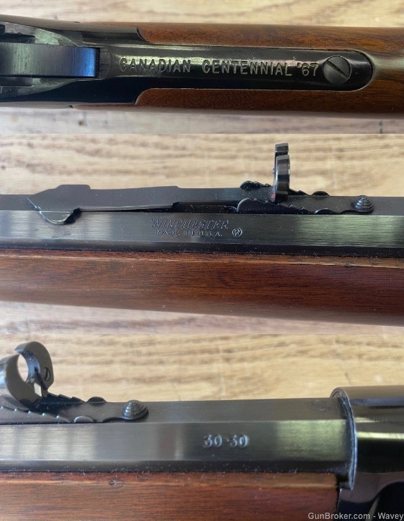 Winchester model 94 Canadian Centennial rifle - 30-30-img-8