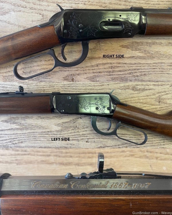 Winchester model 94 Canadian Centennial rifle - 30-30-img-1