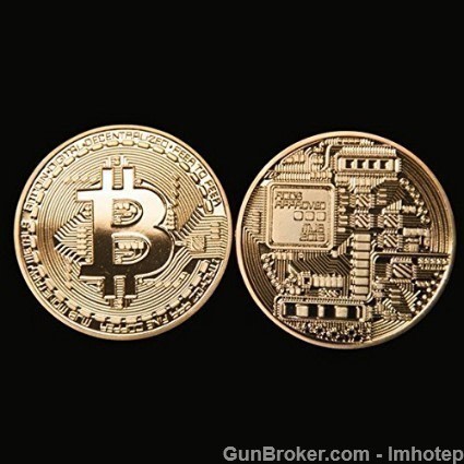 Two Bitcoin Commemorative Coins -img-0