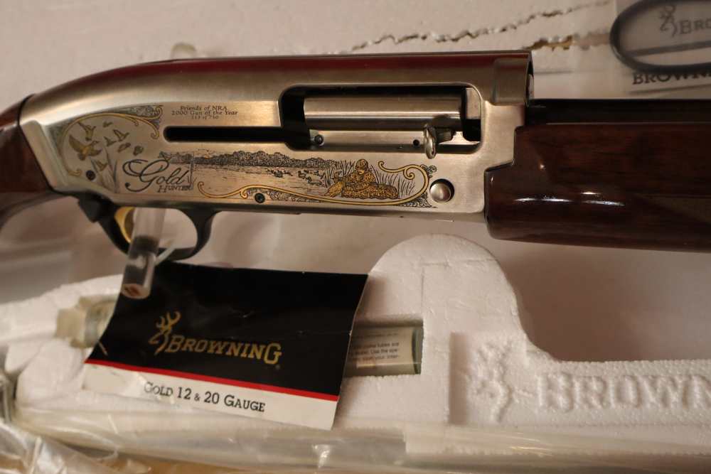  2000 Browning gold Hunter 12ga   NRA  Gun of the year #113 OF 750 -img-17