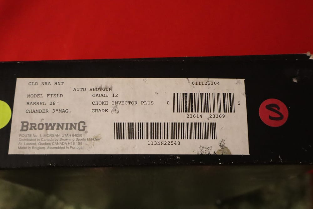  2000 Browning gold Hunter 12ga   NRA  Gun of the year #113 OF 750 -img-19