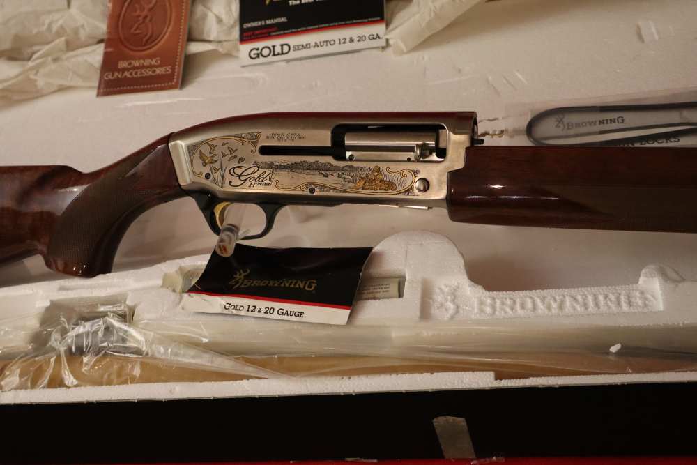  2000 Browning gold Hunter 12ga   NRA  Gun of the year #113 OF 750 -img-10