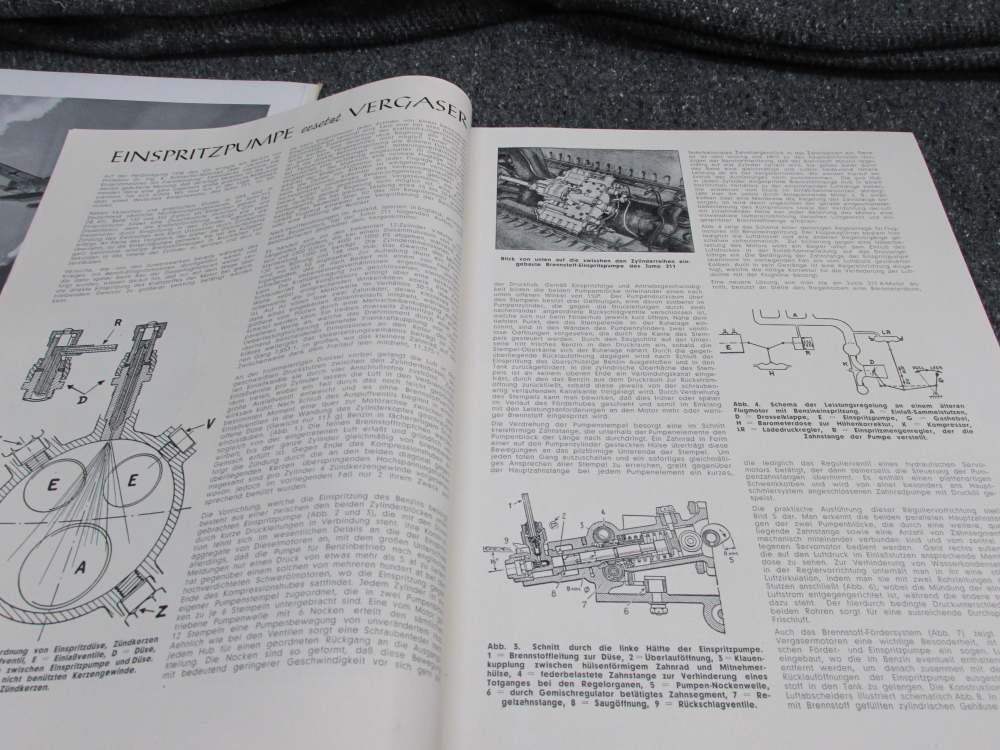 ORIGINAL WWII GERMAN THE SPORT FLYER MAGAZINE DATED JUNE 1941-img-6