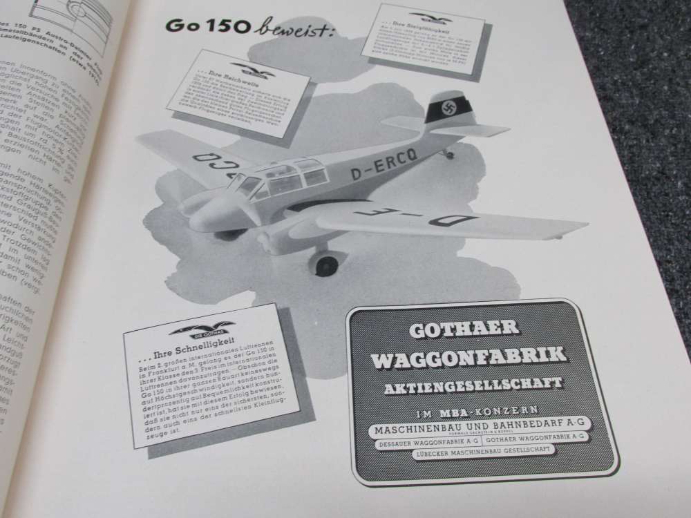 ORIGINAL WWII GERMAN THE SPORT FLYER MAGAZINE DATED JUNE 1941-img-9