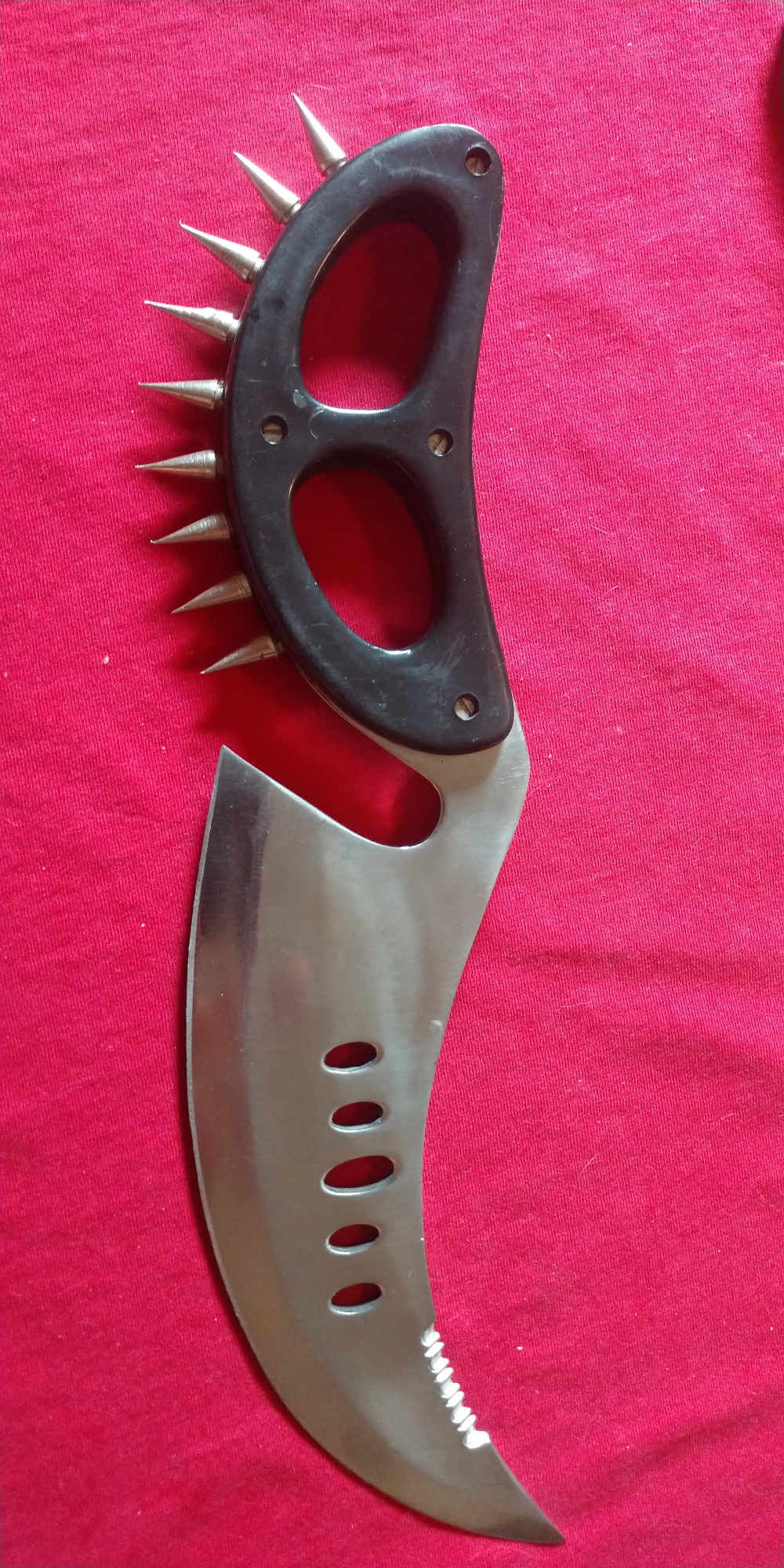 GNARLY short scimitar sword for your Star Trek Klingon weapons collection -img-2