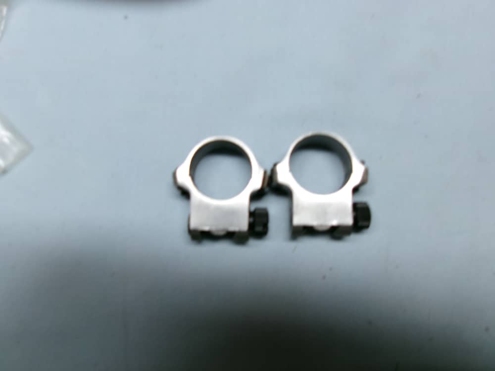 RUGER M77 SCOPE RINGS STAINLESS-img-0
