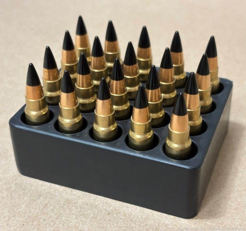 5.7x28mm SS109 62 gr Armor Piercing Ammo! Box of 25.-img-0