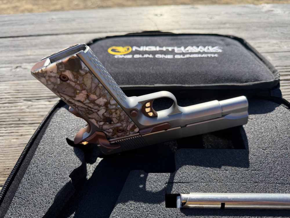 Nighthawk Custom Lady Hawk 2.0 - 45 ACP- Bull Barrel - Tritium Sights-img-11