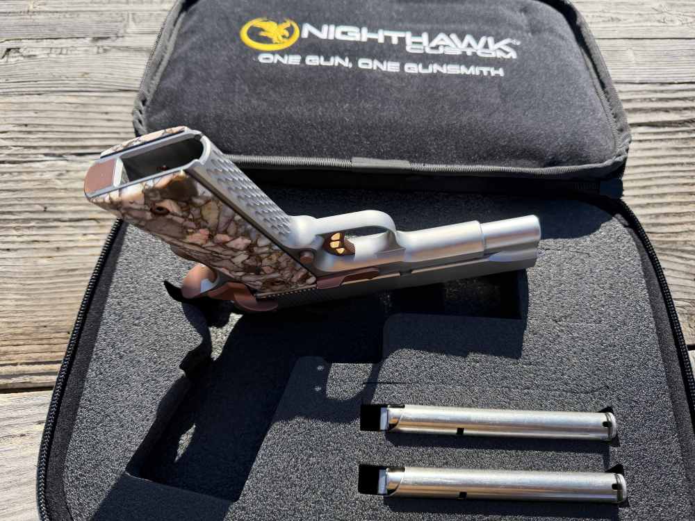 Nighthawk Custom Lady Hawk 2.0 - 45 ACP- Bull Barrel - Tritium Sights-img-12