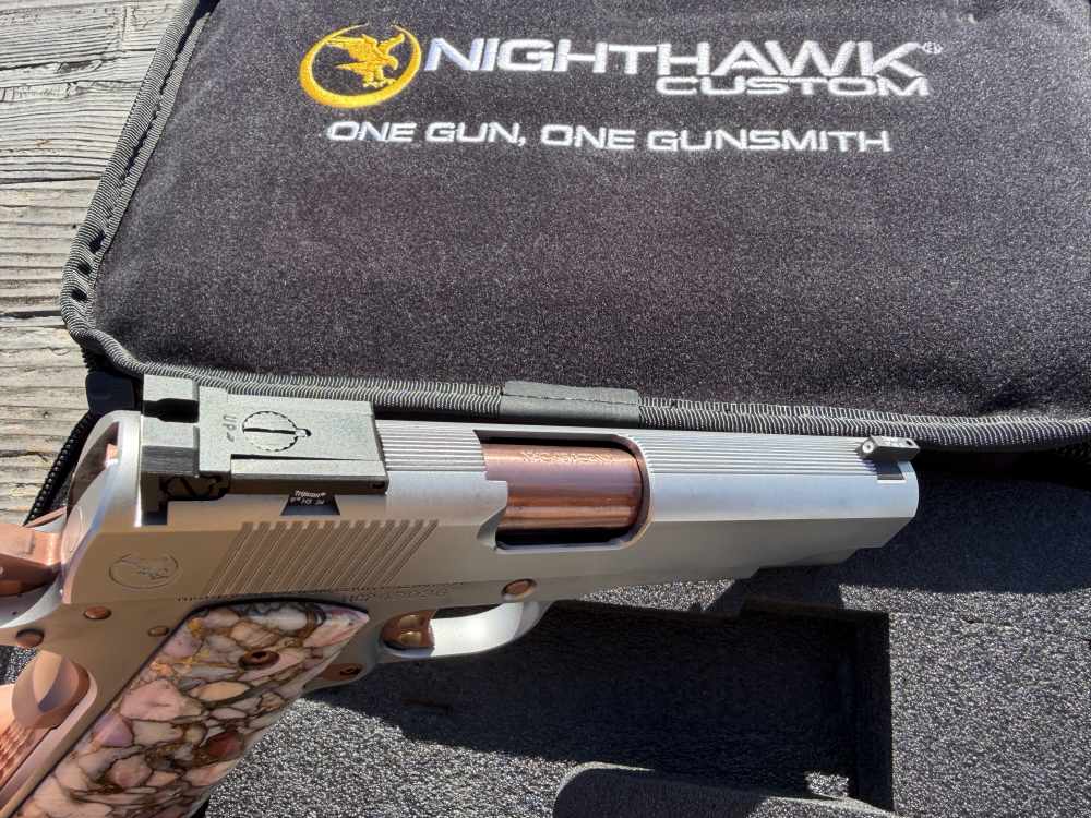 Nighthawk Custom Lady Hawk 2.0 - 45 ACP- Bull Barrel - Tritium Sights-img-6