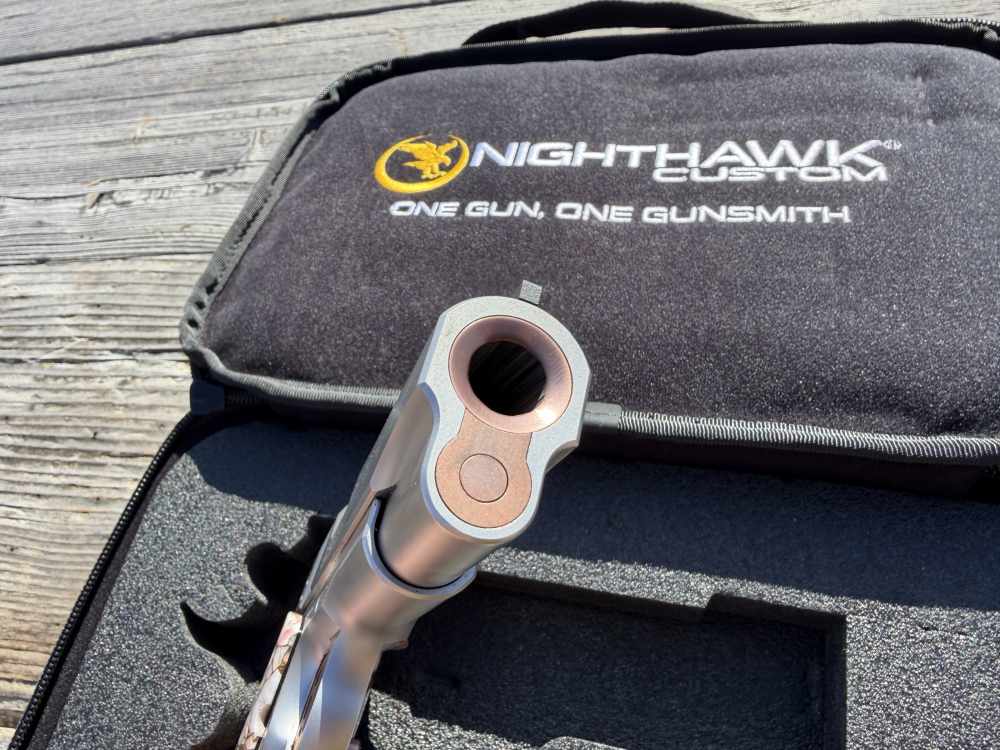 Nighthawk Custom Lady Hawk 2.0 - 45 ACP- Bull Barrel - Tritium Sights-img-9