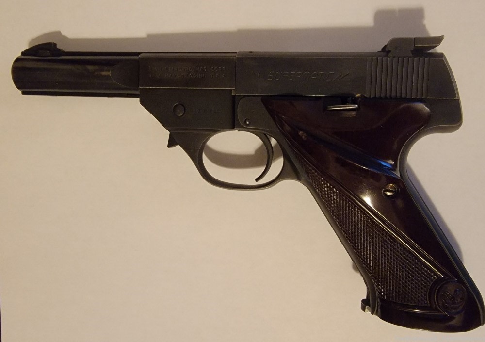 High Standard Supermatic 22 LR Semi Auto Pistol-img-0
