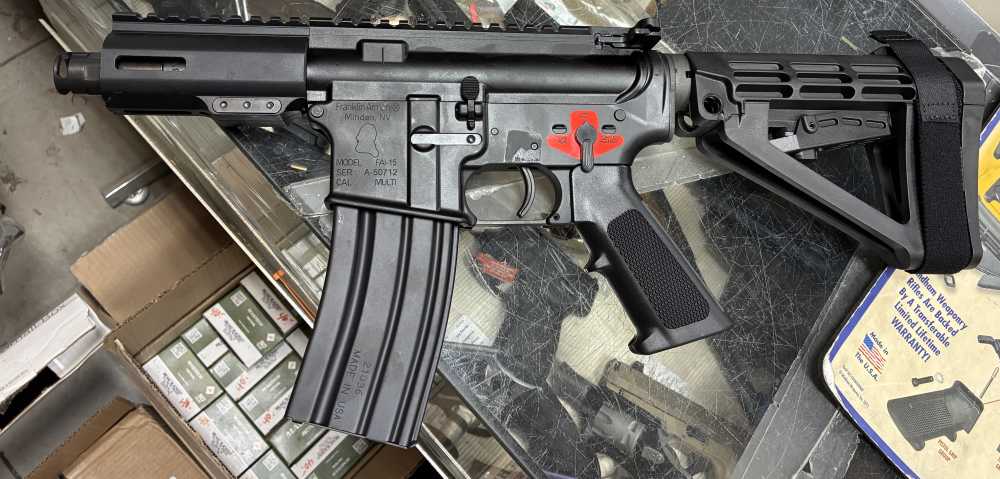 Franklin Armory BFSIII Binary pistol 300 BO w/armbrace NEW(no card fees)-img-0