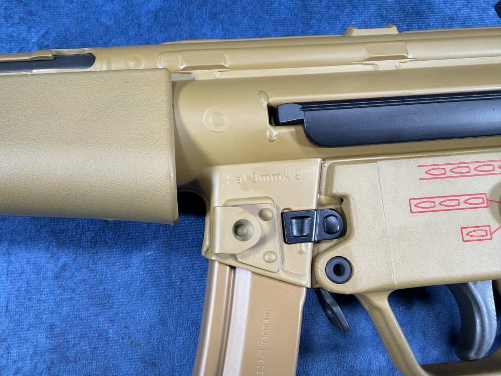 TRANSFERABLE FACTORY MP5 Push Pin with Burst Lower in RAL8000 EFILE READY-img-3