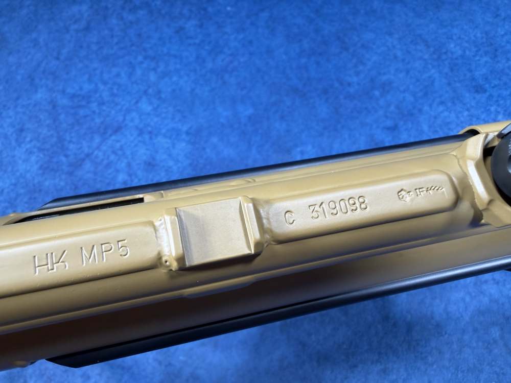 TRANSFERABLE FACTORY MP5 Push Pin with Burst Lower in RAL8000 EFILE READY-img-12