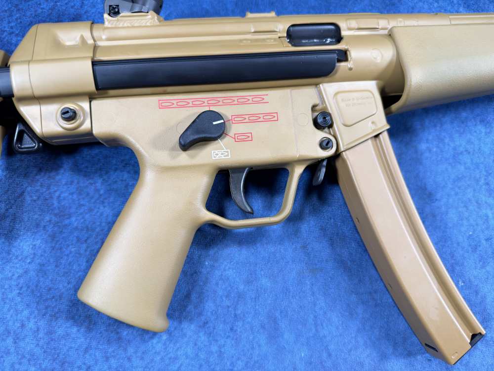 TRANSFERABLE FACTORY MP5 Push Pin with Burst Lower in RAL8000 EFILE READY-img-9