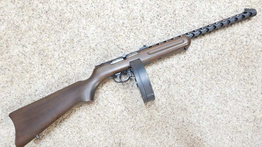 Bingham PPS 50 22 LR Semi Auto Rifle by Pietta PPSh 41 22LR-img-0