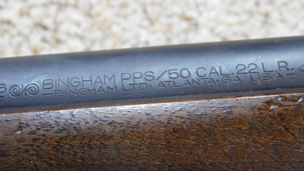 Bingham PPS 50 22 LR Semi Auto Rifle by Pietta PPSh 41 22LR-img-7