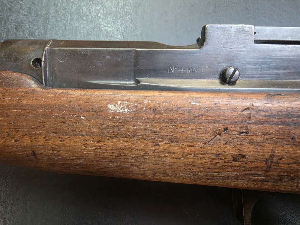ENFIELD BRITISH NO4 MKI 303 CAL BOLT ACTION RIFLE SPORTER-img-5