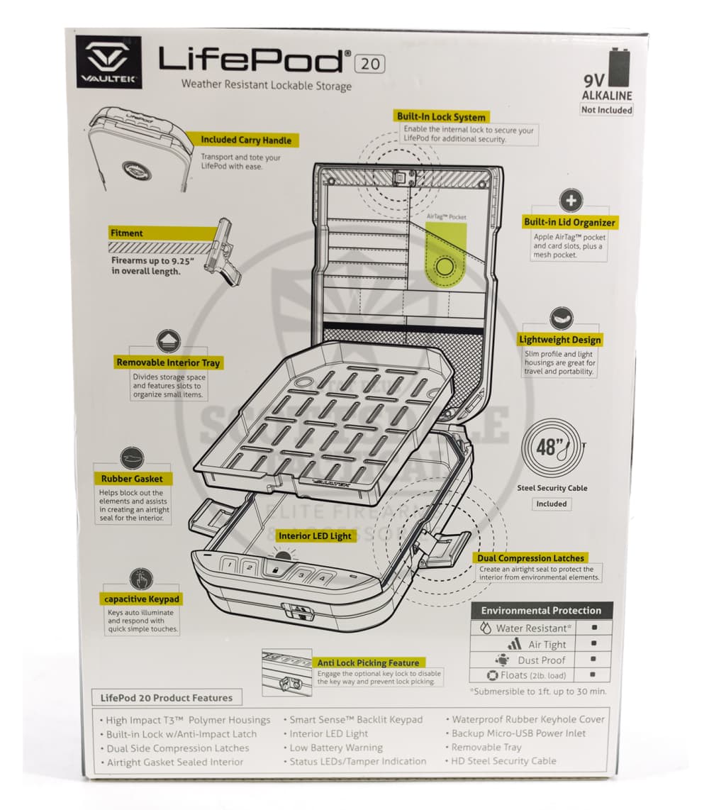 Vaultek LifePod 20 Titanium Gray-img-1