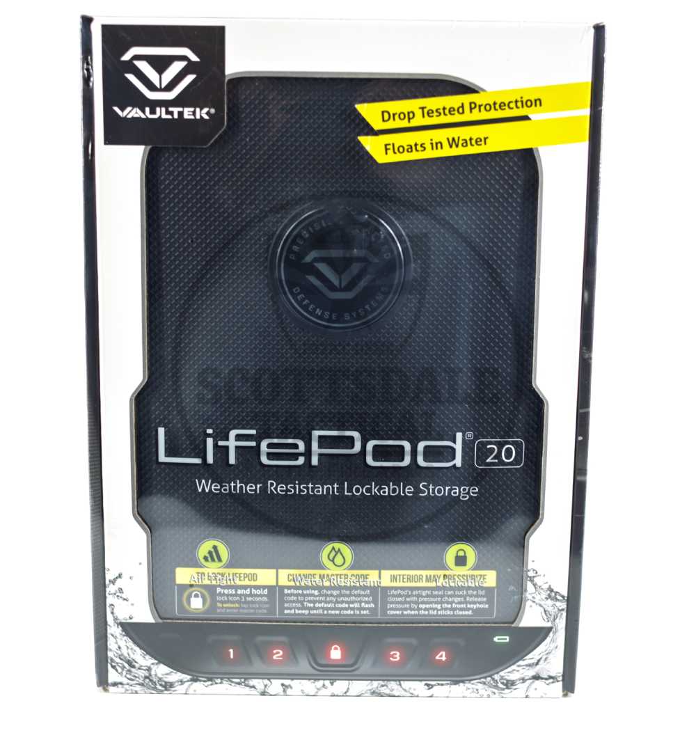 Vaultek LifePod 20 Titanium Gray-img-0