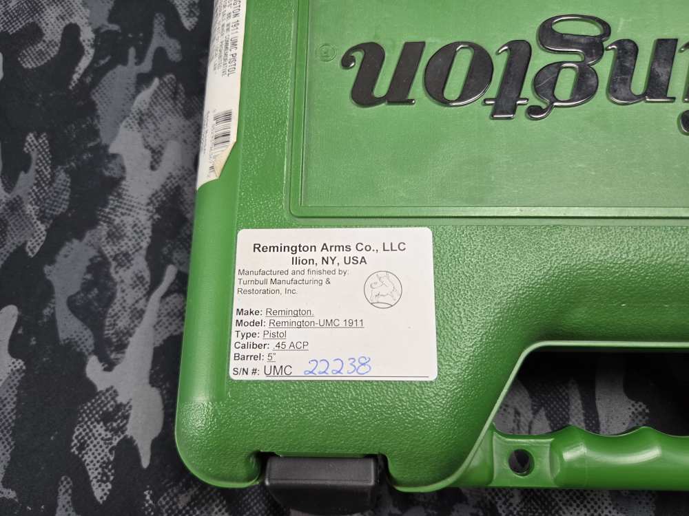 RARE Limited Edition Remington UMC Commemorative Model 1911-img-20