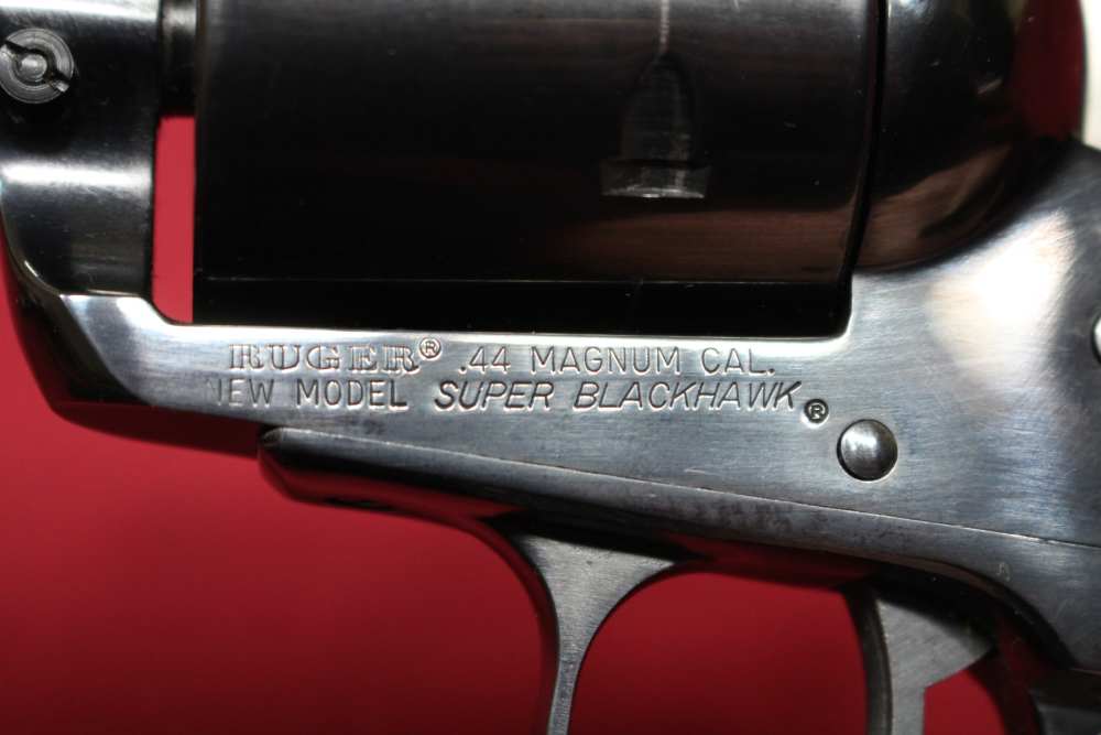Ruger .44 Mag Super Blackhawk Revolver w/7.5" Barrel - New Model - 1974-img-1
